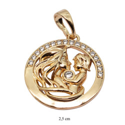 Przywieszka Xuping pozłacana 18k - MF25776