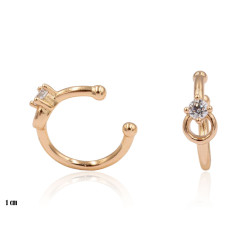 Kolczyki Xuping pozłacane 18k - MF24739