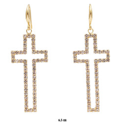 Kolczyki dżetowe - MF24090-1