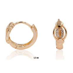Kolczyki Xuping pozłacane 18k - MF25162