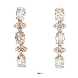 Kolczyki Xuping pozłacane 18k - MF25755