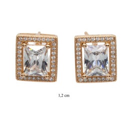 Kolczyki Xuping pozłacane 18k - MF25688