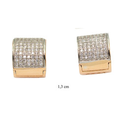 Kolczyki Xuping pozłacane 18k - MF25626