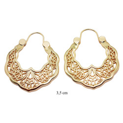 Kolczyki Xuping pozłacane 18k - MF25438