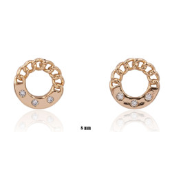 Kolczyki Xuping pozłacane 18k - MF25204