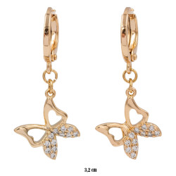 Kolczyki Xuping pozłacane 18k - MF25535