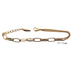 Bransoletka Xuping pozłacana 18k - MF25880