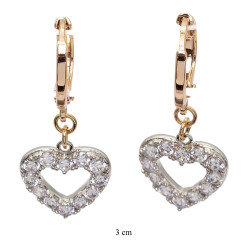 Kolczyki Xuping pozłacane 18k - MF25488