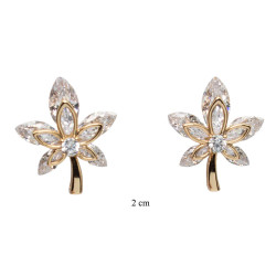 Kolczyki Xuping pozłacane 18k - MF25499