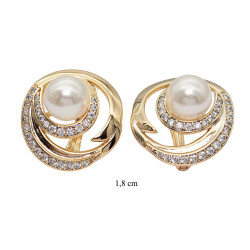 Kolczyki Xuping pozłacane 18k - MF25530