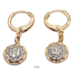 Kolczyki Xuping pozłacane 18k - MF25491