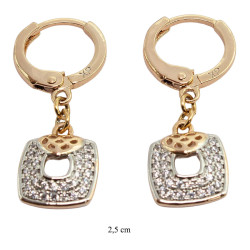 Kolczyki Xuping pozłacane 18k - MF25243