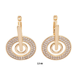 Kolczyki Xuping pozłacane 18k - MF25308