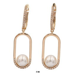 Kolczyki Xuping pozłacane 18k - MF25910