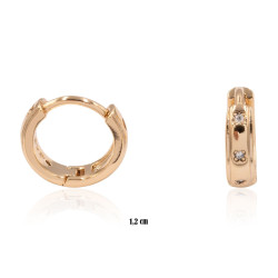 Kolczyki Xuping pozłacane 18k - MF23141