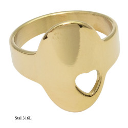Pierścionek Xuping Stal 316L - MF25998