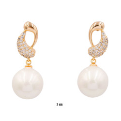 Kolczyki Xuping pozłacane 18k - MF26370