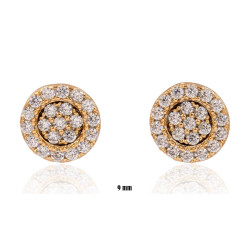 Kolczyki Xuping pozłacane 18k - MF25953