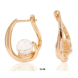 Kolczyki Xuping pozłacane 18k - MF24775