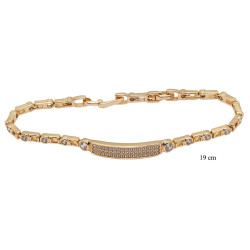 Bransoletka Xuping pozłacana 18k - MF26441