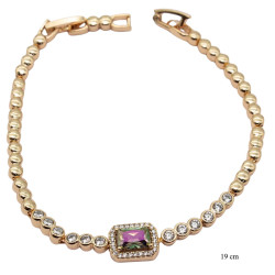 Bransoletka Xuping pozłacana 18k - MF26483