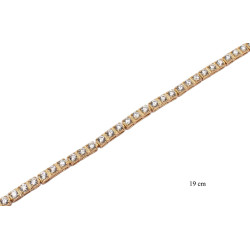 Bransoletka Xuping pozłacana 18k - MF26610