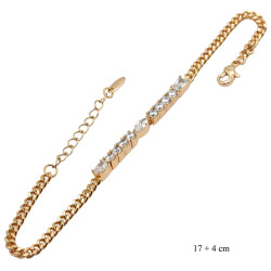 Bransoletka Xuping pozłacana 18k - MF26484-2