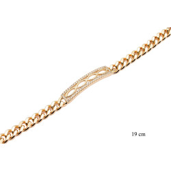 Bransoletka Xuping pozłacana 18k - MF26569