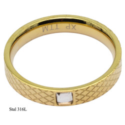 Pierścionek Xuping Stal 316L - MF26753