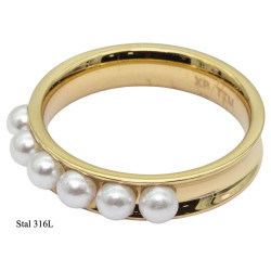 Pierścionek Xuping Stal 316L - MF26756