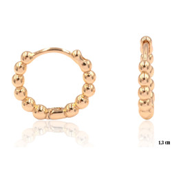 Kolczyki Xuping pozłacane 18k - MF26472