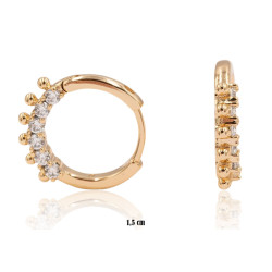 Kolczyki Xuping pozłacane 18k - MF26909