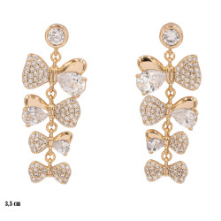 Kolczyki Xuping pozłacane 18k - MF26883