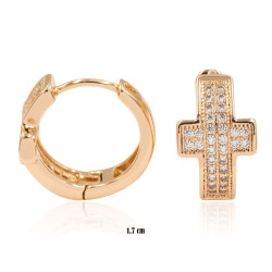Kolczyki Xuping pozłacane 18k - MF16046