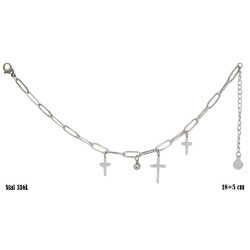 Bransoletka Stal 316L - MF10604