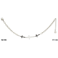 Bransoletka Stal 316L - MF10606-1