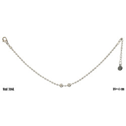 Bransoletka Stal 316L - MF10606-2
