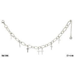 Bransoletka Stal 316L - MF9537-2