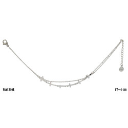 Bransoletka Stal 316L - MF9537-1