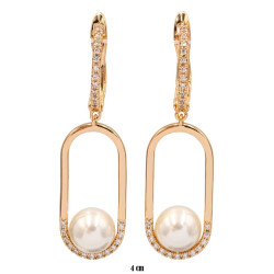 Kolczyki Xuping pozłacane 18k - MF27457