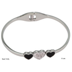 Bransoletka Xuping Stal 316L - MF27009