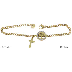 Bransoletka Xuping Stal 316L - MF26566