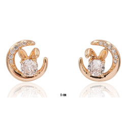Kolczyki Xuping pozłacane 18k - MF27183