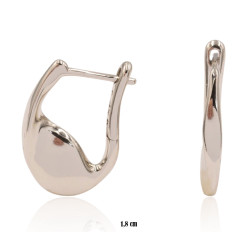 Kolczyki Xuping rodowane - MF27349