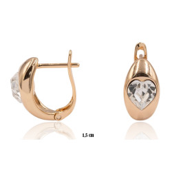 Kolczyki Xuping pozłacane 18k - MF27284