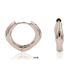 Kolczyki Xuping rodowane - MF27349