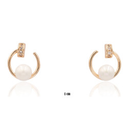 Kolczyki Xuping pozłacane 18k - MF27368