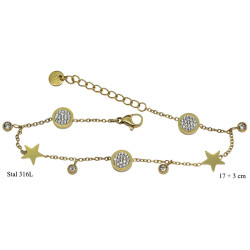 Bransoletka Xuping Stal 316L - MF24756