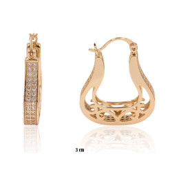 Kolczyki Xuping pozłacane 18k - MF27176