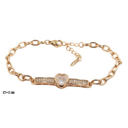 Bransoletka Xuping pozłacana 18k - MF27854